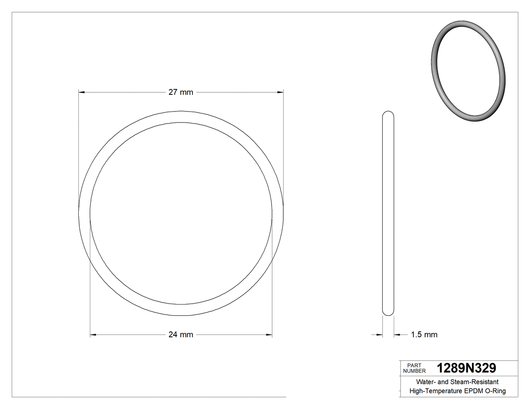 Technical drawing - 1289N329